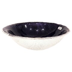 Фиолетовое декоративное блюдо «Ардезия опера» для праздничного стола