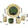 Подарочный набор для чая «Нефритовый» на годовщину свадьбы