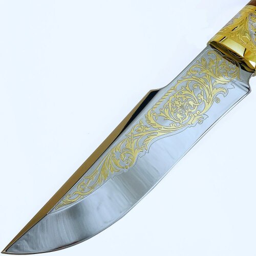 Подарочный нож «Охотничий пёс» с фигуркой собаки