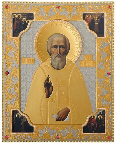 Икона Сергий Радонежский