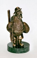 Статуэтка «Петух с ружьем»