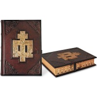Подарочная «Библия» (бронзовый крест)