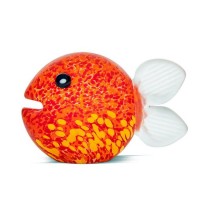 Интерьерный сувенир из художественного стекла «Рыба оранжевая»