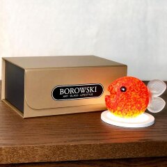 Интерьерный сувенир из художественного стекла «Рыба оранжевая»