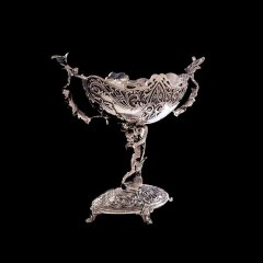 Серебряная ваза «Барокко» для фруктов
