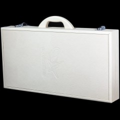 Янтарные нарды «Конь» из карельской берёзы в подарок другу