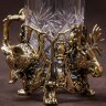 Подарочный подстаканник «Охотник» с художественным литьём