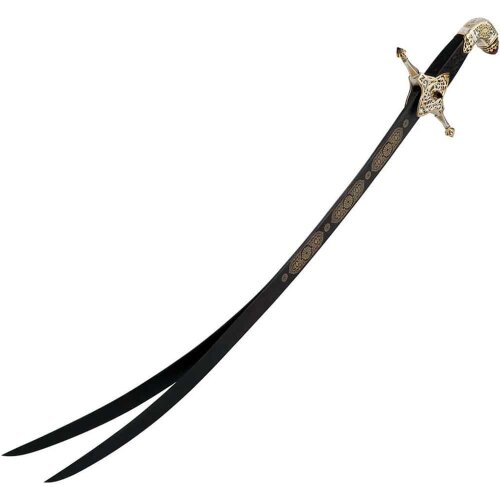 Подарочная сабля «Зульфикар» с двумя клинками из дамасской стали