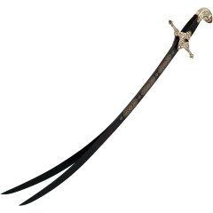 Подарочная сабля «Зульфикар» с двумя клинками из дамасской стали