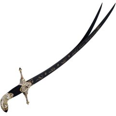 Подарочная сабля «Зульфикар» с двумя клинками из дамасской стали