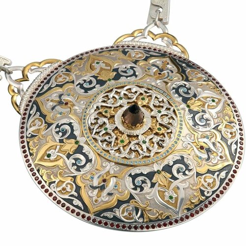 Подарочная сабля «Зульфикар» с двумя клинками из дамасской стали