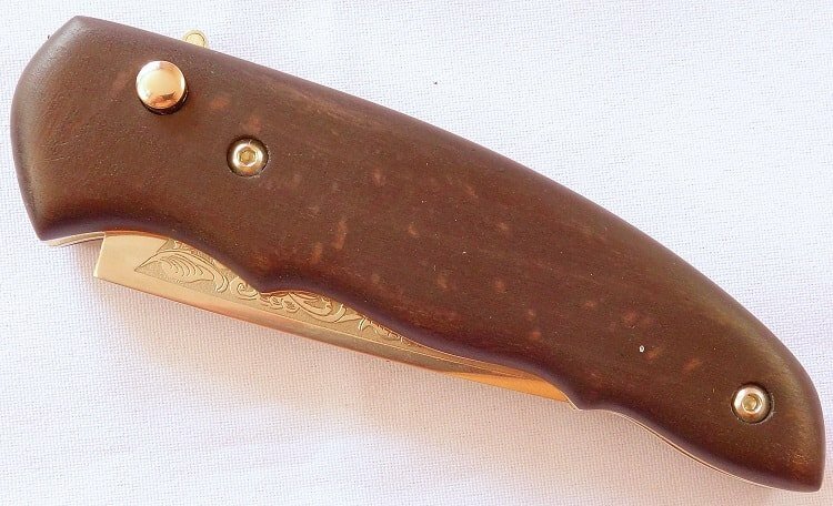 Нож складной Боец длиной 210 мм, ножны (чехол)