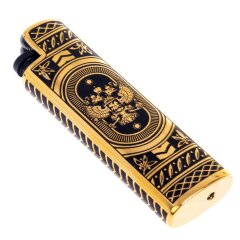 Подарочная зажигалка «Герб РФ» в футляре