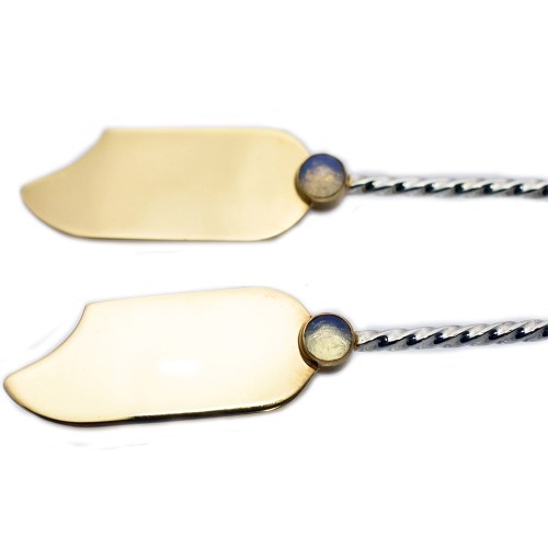 Серебряная икорница «Осётр» в подарочном футляре к праздничному столу