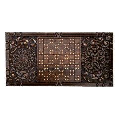 Шашки-нарды резные «Армянский узор» из массива дерева