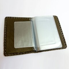 Подарочный набор «Герб России» — кожаная обложка для авто документов с ежедневником