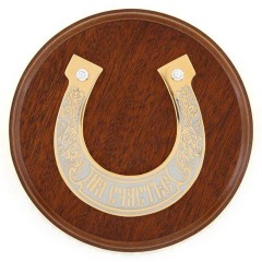 Настенное панно на тарелке «Подкова на счастье» в подарок близким