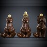 Сувенирные фигурки из дерева «Шахматные Тигры»