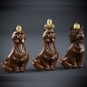 Сувенирные фигурки из дерева «Шахматные Тигры»