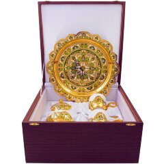 Подарочный чайный набор «Орнамент» с подносом