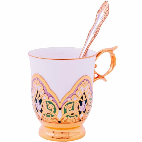 Подарочный чайный набор «Орнамент» с подносом