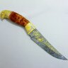 Сувенирный нож «Сокол» с дамасским клинком