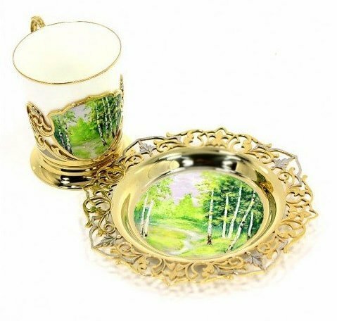 Кофейная пара «Летний лес»