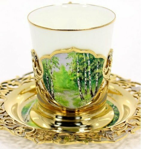 Кофейная пара «Летний лес»