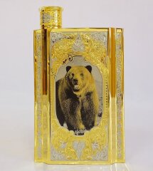 Набор охотничий "Фляжка + 3 стопки"