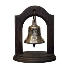 Подарочный колокольчик «Пётр I» с изображением основателя города Санкт-Петербург