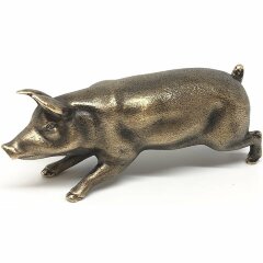 Бронзовая статуэтка «Cвинья»