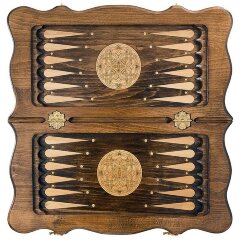 Резные шахматы с нардами «Ереван»