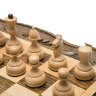 Резные шахматы с нардами «Ереван»