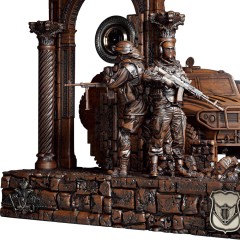 Большие интерьерные часы «Солдаты Спецназа» в подарок командиру от коллег на 23 февраля