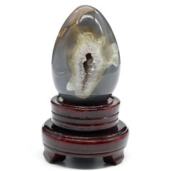 Сувенир пасхальное яйцо «Агат» из натурального камня