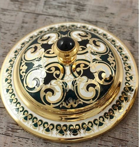 Кофейный набор «Дуэт» с агатами