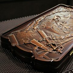 Большие деревянные нарды деревянные «Корабль» резные из массива дерева