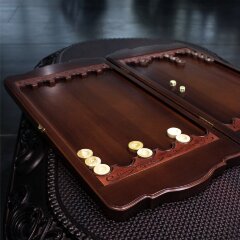 Большие деревянные нарды деревянные «Корабль» резные из массива дерева