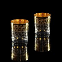 Хрустальные стаканы для виски «CREMONA»