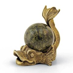 Бронзовая статуэтка рыбы «Рыба кит» в подарок рыбаку