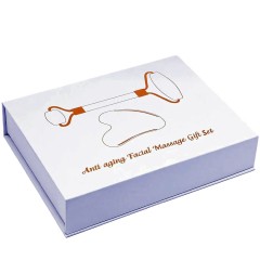 Массажер «Гуаша» из зелёного авантюрина в подарок женщине