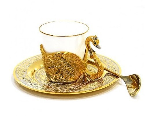 Кофейный набор «Лебедь»