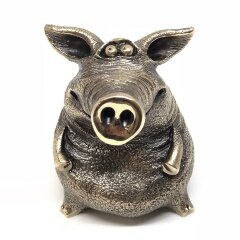 Бронзовая статуэтка «Свин хрюндель»
