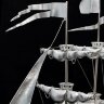 Серебряный корабль «Жемчужина» из морской раковины наутилус