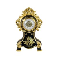 Настольные часы из керамики «AMANTE NERO»