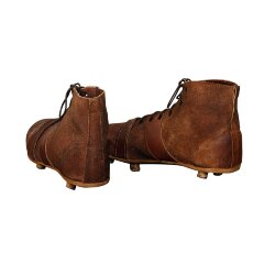 Спортивный сувенир «Футбольные бутсы» из натуральной кожи