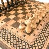 Деревянные шахматы с нардами «Модерн»