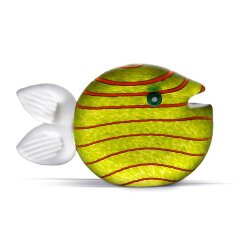 Подарочное пресс-папье из художественного стекла «Рыба зелёная»