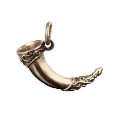 Бронзовый брелок «Рог изобилия»