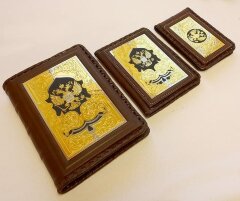 Набор «Ежедневник, визитница кожаная, авто»